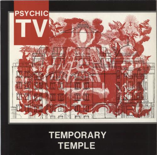 Psychic TV Temporary Temple vinyl LP album (LP record) UK PTVLPTE795722