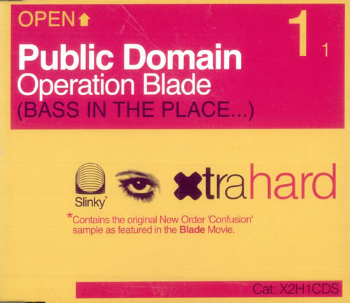 Public Domain Operation Blade CD single (CD5 / 5") UK PVBC5OP511450