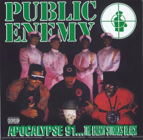 Public Enemy Apocalypse 91... The Enemy Strike Black - Green Vinyl 2-LP vinyl record set (Double LP Album) US PUB2LAP802924