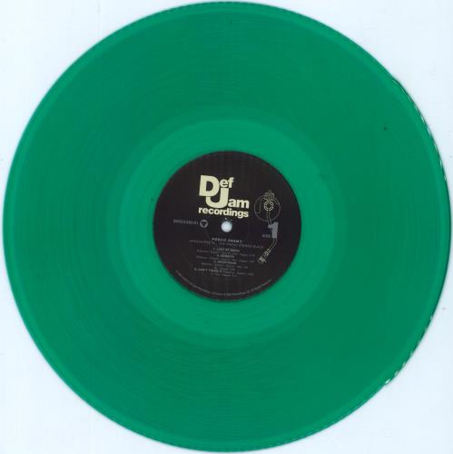 Public Enemy Apocalypse 91... The Enemy Strike Black - Green Vinyl 2-LP vinyl record set (Double LP Album) US PUB2LAP802924