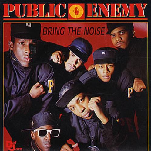 Public Enemy Bring The Noise 7" vinyl single (7 inch record / 45) UK PUB07BR293929