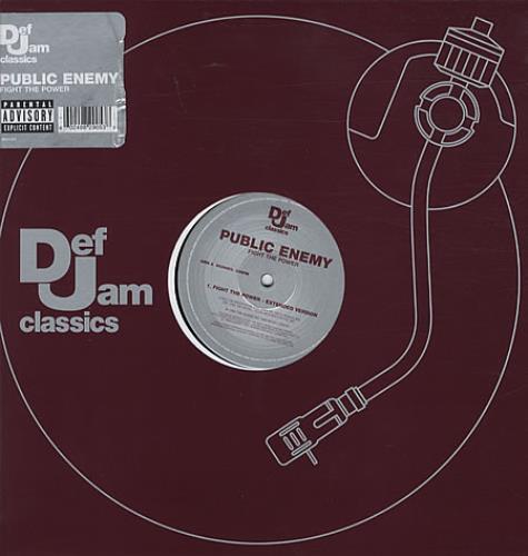 Public Enemy Fight The Power 12" vinyl single (12 inch record / Maxi-single) UK PUB12FI339280