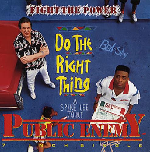 Public Enemy Fight The Power 7" vinyl single (7 inch record / 45) UK PUB07FI46507