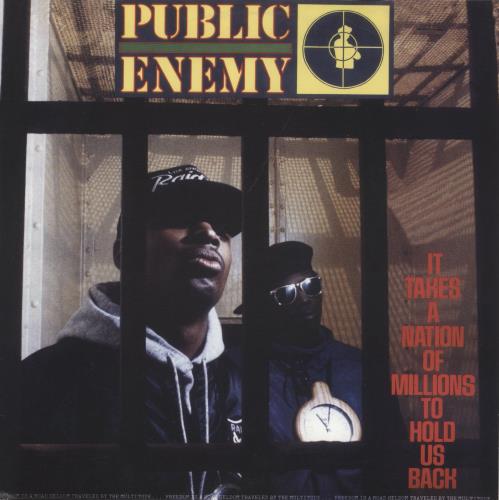 Public Enemy It Takes A Nation Of Millions To Hold Us Back - 180gm vinyl LP album (LP record) UK PUBLPIT866765