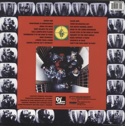 Public Enemy It Takes A Nation Of Millions To Hold Us Back - 180gm vinyl LP album (LP record) UK PUBLPIT866765