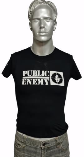 Public Enemy Target/Public Enemy T-Shirt - Small Skinny t-shirt UK PUBTSTA775902