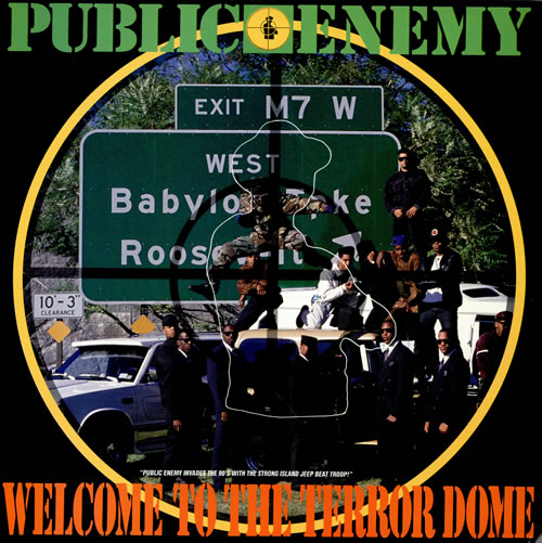 Public Enemy Welcome To The Terrordome 12" vinyl single (12 inch record / Maxi-single) US PUB12WE461303
