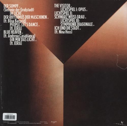 Public Service Broadcasting Bright Magic - Orange & Black Marbled - Sealed + Autographed Print vinyl LP album (LP record) UK P9BLPBR873566