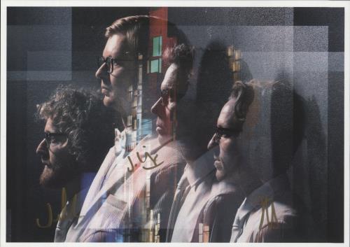 Public Service Broadcasting Bright Magic - Orange & Black Marbled - Sealed + Autographed Print vinyl LP album (LP record) UK P9BLPBR873566