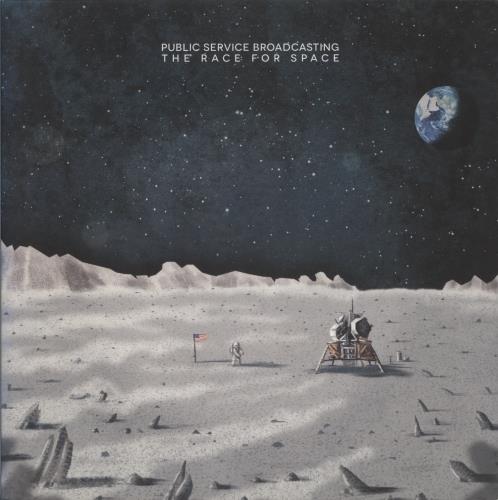 Public Service Broadcasting The Race For Space - Clear Vinyl vinyl LP album (LP record) UK P9BLPTH870058