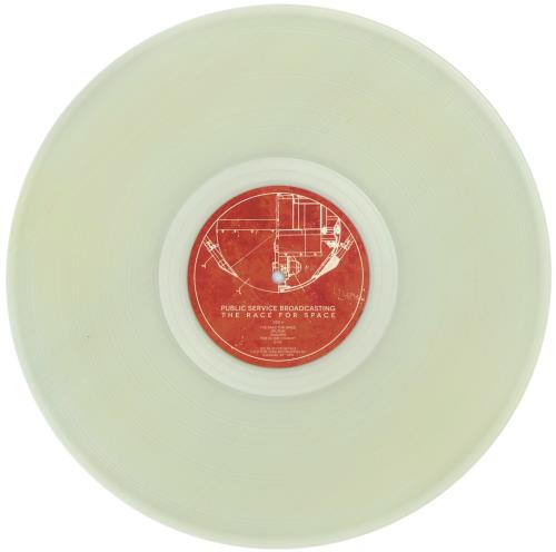 Public Service Broadcasting The Race For Space - Clear Vinyl vinyl LP album (LP record) UK P9BLPTH870058
