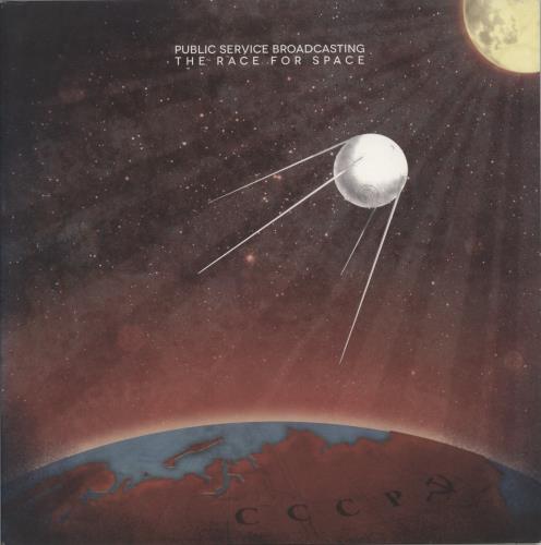 Public Service Broadcasting The Race For Space - Clear Vinyl vinyl LP album (LP record) UK P9BLPTH870058