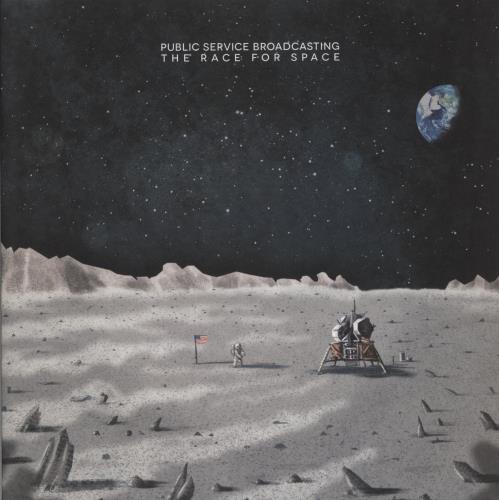 Public Service Broadcasting The Race For Space vinyl LP album (LP record) UK P9BLPTH886093