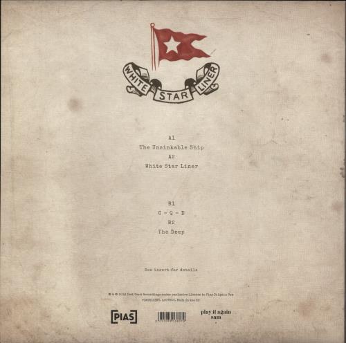 Public Service Broadcasting White Star Liner 12" vinyl single (12 inch record / Maxi-single) UK P9B12WH739463