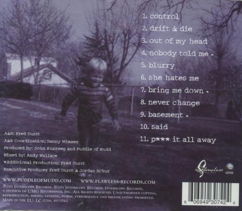 Puddle Of Mudd Come Clean CD album (CDLP) Canadian PMUCDCO578581