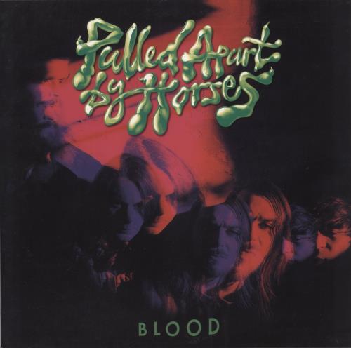 Pulled Apart By Horses Blood + CD vinyl LP album (LP record) UK PXMLPBL885874