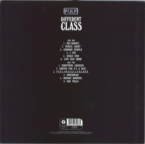 Pulp Different Class - 180gm - EX vinyl LP album (LP record) UK PULLPDI771246