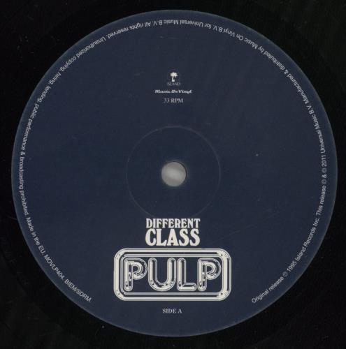 Pulp Different Class - 180gram Vinyl vinyl LP album (LP record) UK PULLPDI725895