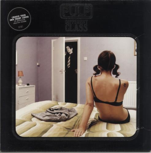 Pulp Different Class - Die-cut Sleeve + Inserts - VG vinyl LP album (LP record) UK PULLPDI712553