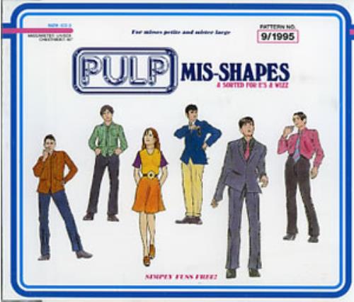 Pulp Mis-shapes CD single (CD5 / 5") Japanese PULC5MI144056