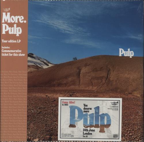 Pulp More - Tour Edition vinyl LP album (LP record) UK PULLPMO893476