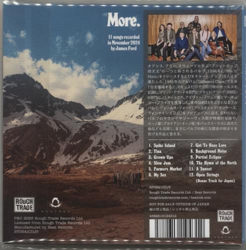 Pulp More CD album (CDLP) Japanese PULCDMO871444