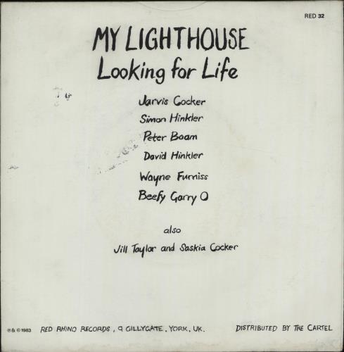 Pulp My Lighthouse - EX 7" vinyl single (7 inch record / 45) UK PUL07MY199779
