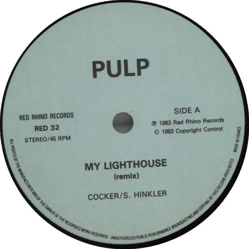 Pulp My Lighthouse - EX 7" vinyl single (7 inch record / 45) UK PUL07MY199779