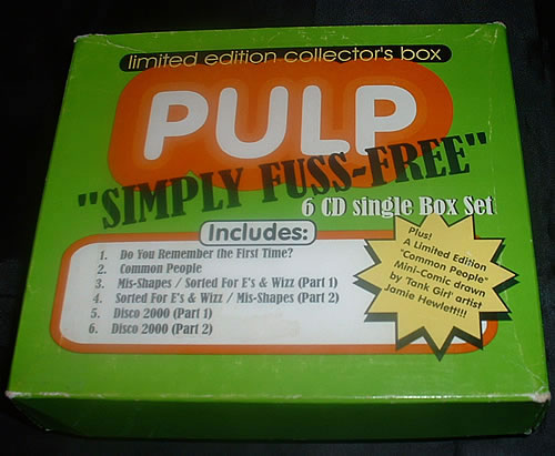 Pulp Simply Fuss-Free box set Australian PULBXSI482412