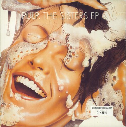 Pulp The Sisters EP 7" vinyl single (7 inch record / 45) UK PUL07TH40610