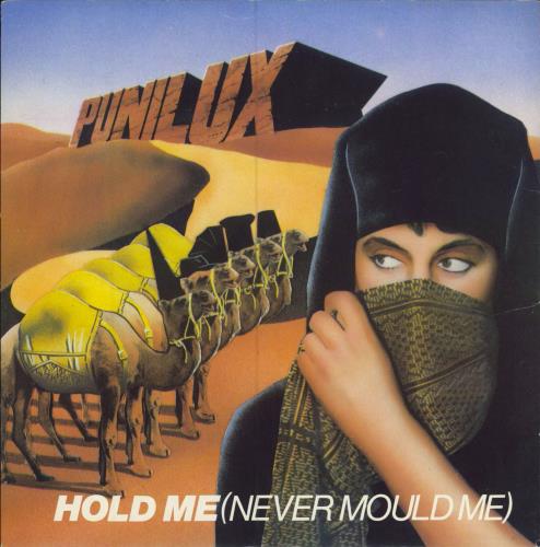 Punishment Of Luxury Hold Me (Never Mould Me) 7" vinyl single (7 inch record / 45) UK P0L07HO701863