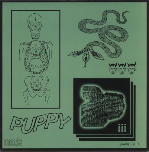 Puppy III - Green Neon Vinyl 12" vinyl single (12 inch record / Maxi-single) UK 33W12II871958
