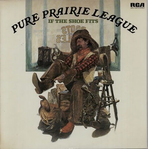 Pure Prairie League If The Shoe Fits vinyl LP album (LP record) US PPLLPIF281164
