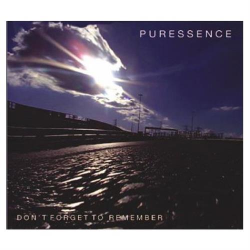 Puressence Don't Forget To Remember CD album (CDLP) UK PCECDDO414233