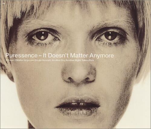 Puressence It Doesn't Matter Anymore 2-CD single set (Double CD single) UK PCE2SIT180649