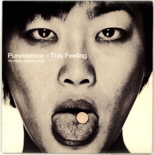 Puressence This Feeling - Autographed 7" vinyl single (7 inch record / 45) UK PCE07TH500791