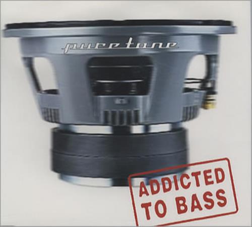 Puretone Addicted To Bass CD single (CD5 / 5") UK PUTC5AD355710