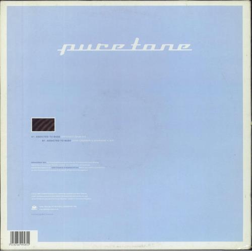 Puretone Addicted To Bass 12" vinyl single (12 inch record / Maxi-single) UK PUT12AD811641