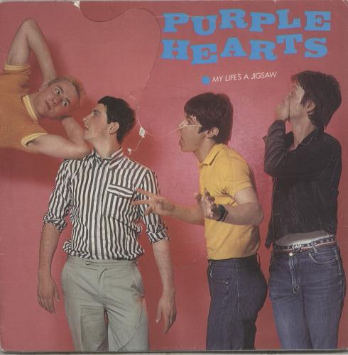 Purple Hearts My Life's A Jigsaw 7" vinyl single (7 inch record / 45) UK PUH07MY635443