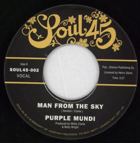 Purple Mundi Stop Hurting Me Baby 7" vinyl single (7 inch record / 45) UK 81T07ST854241