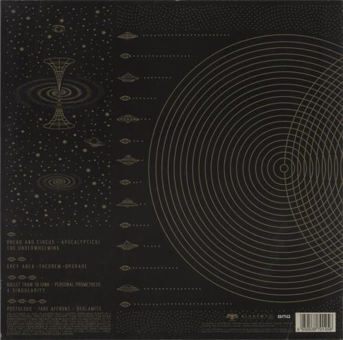 Puscifer Live At Arcosanti - Black Transparent w/ Gold Swirl 2-LP vinyl record set (Double LP Album) US PF72LLI871406