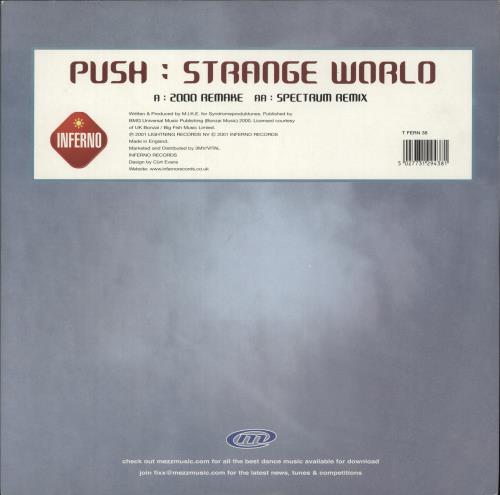 Push Strange World 12" vinyl single (12 inch record / Maxi-single) UK P/U12ST887122