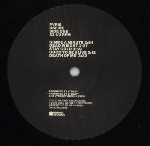 PVRIS Use Me - EX vinyl LP album (LP record) UK QX5LPUS879768