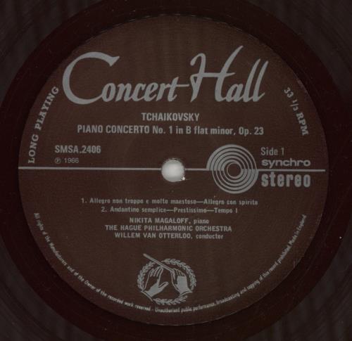 Pyotr Ilyich Tchaikovsky Piano Concerto No.1 in B flat minor, Op.23 vinyl LP album (LP record) UK T3NLPPI863829