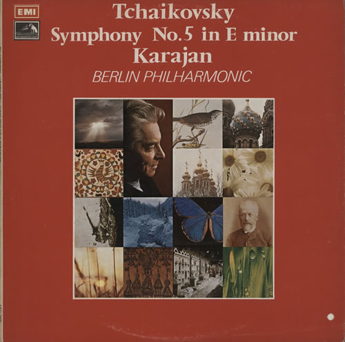 Pyotr Ilyich Tchaikovsky Symphony No. 5 in E Minor vinyl LP album (LP record) Israeli T3NLPSY640967