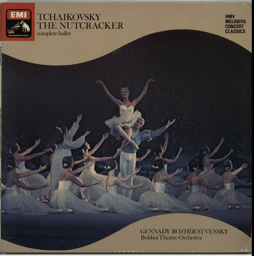 Pyotr Ilyich Tchaikovsky The Nutcracker - Sample 2-LP vinyl record set (Double LP Album) UK T3N2LTH534846