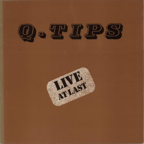 Q-Tips Live At Last vinyl LP album (LP record) UK QTILPLI616672