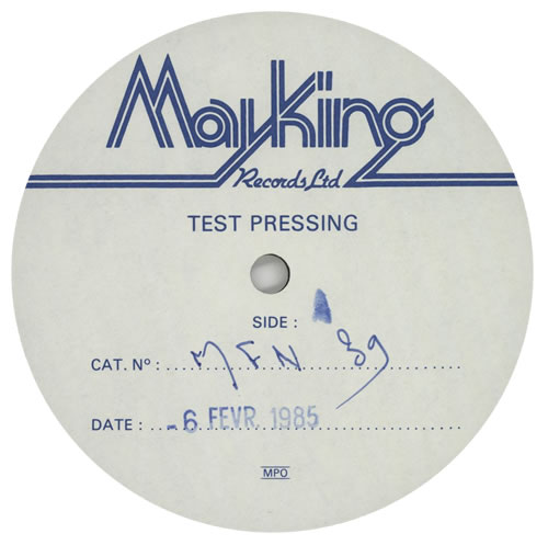 Q5 Steel The Light - Test Pressing vinyl LP album (LP record) UK Q50LPST601033