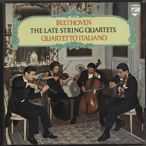 Quartetto Italiano Beethoven: The Late String Quartets Vinyl Box Set UK NQIVXBE690762
