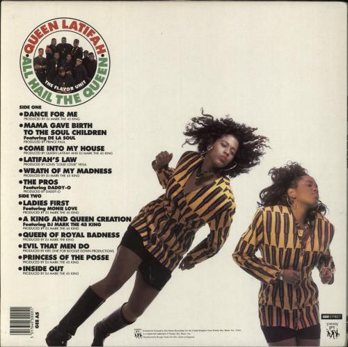 Queen Latifah All Hail The Queen vinyl LP album (LP record) UK QLTLPAL848024